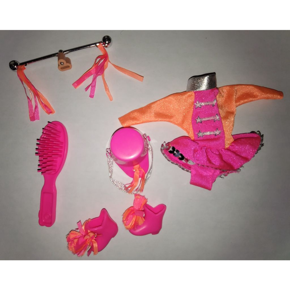 Vintage 1986 Baton Twirling Skipper Outfit Complete Go Team Go Mattel